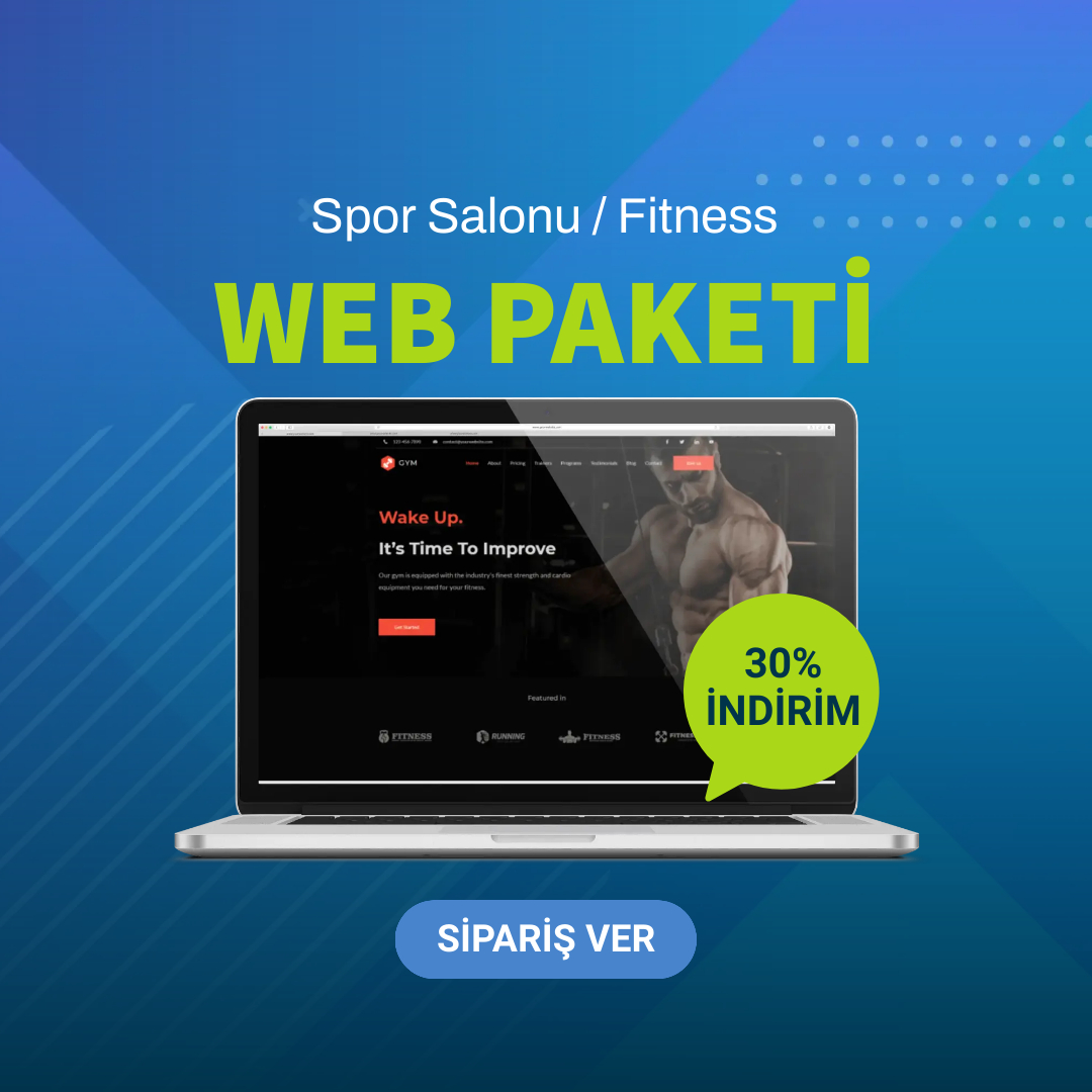 Spor Salonu / Fitness Web Paketleri